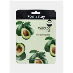 Тканинна маска для обличчя "Form Stoy Avocado" 25мл