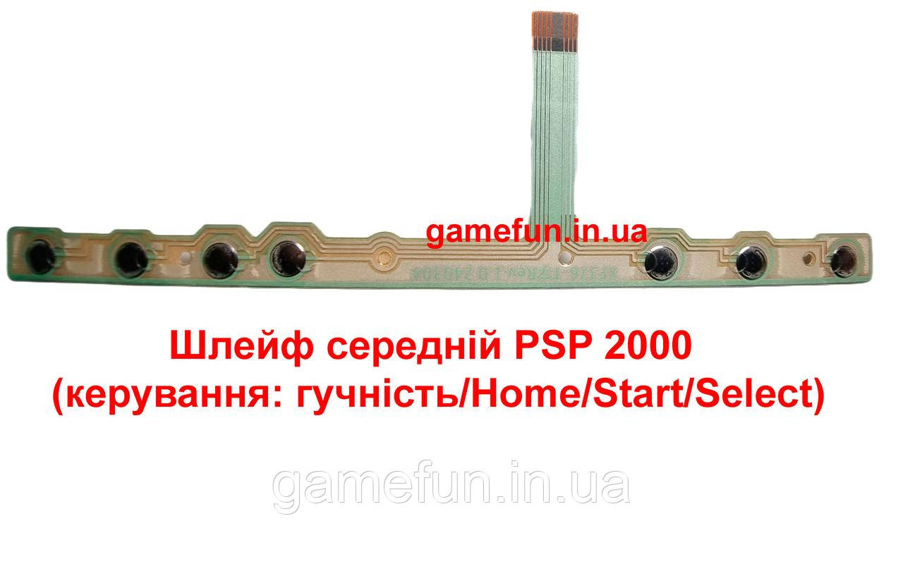 Шлейф середній PSP 2000 (керування: гучність/Home/Start/Select) (Центральний), фото 1