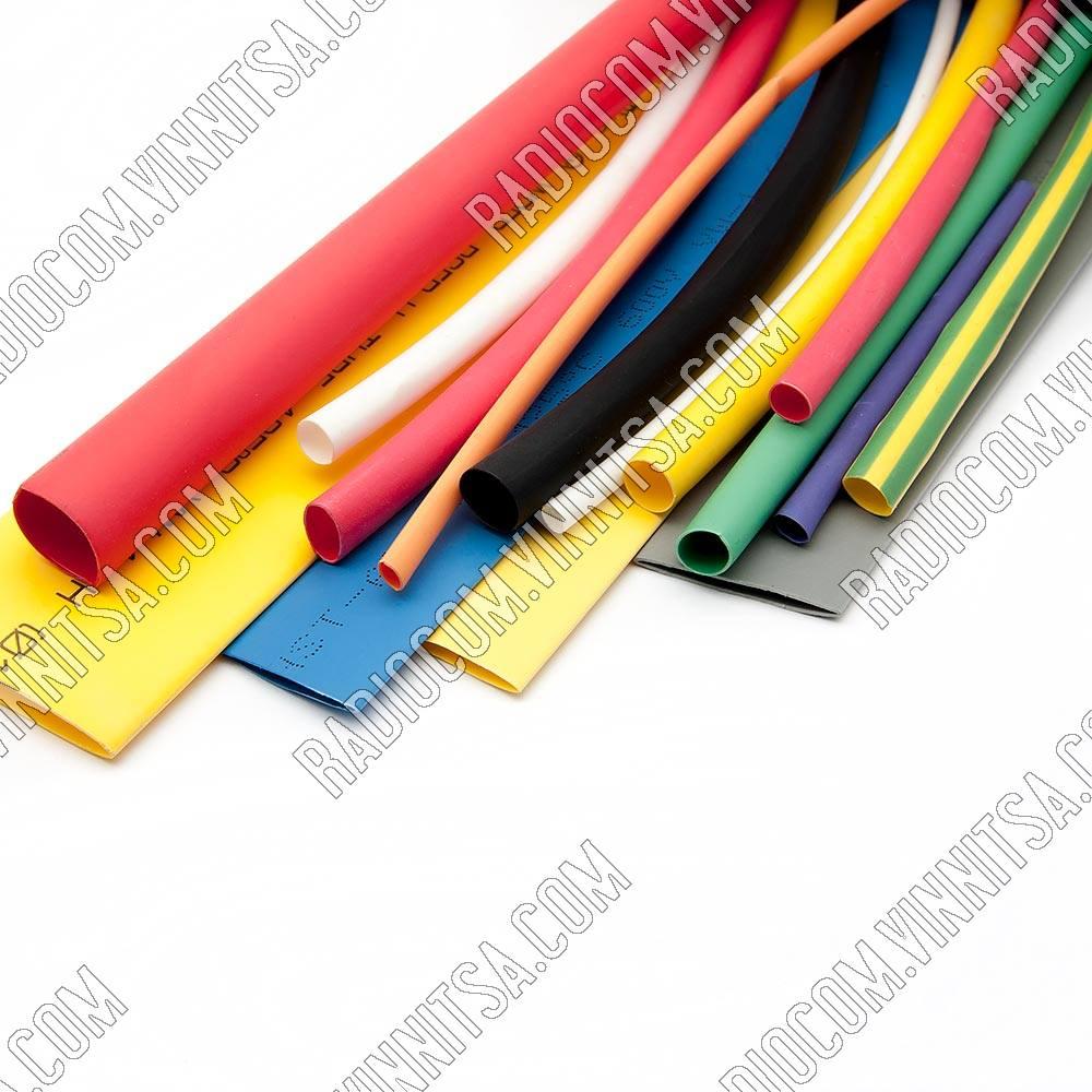 18/9 кольорова (1 метр) ТРУБКА ІЗОЛЯЦІЙНА ТЕРМОЗБІЖНА, фото 1