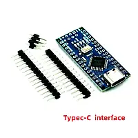 Модуль Arduino Nano V3.0 AVR ATmega328P TYPE-C не розпаяний