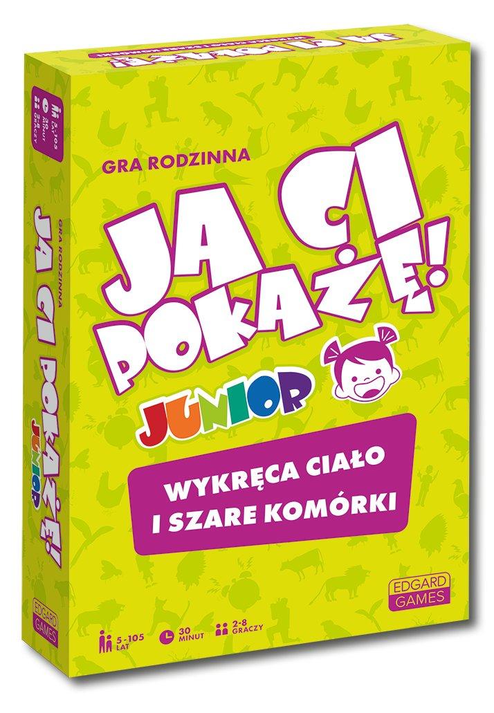 Родинна настільна гра "Як це показати?", від 5 років (Edgard Games Ja Ci pokażę Junior)