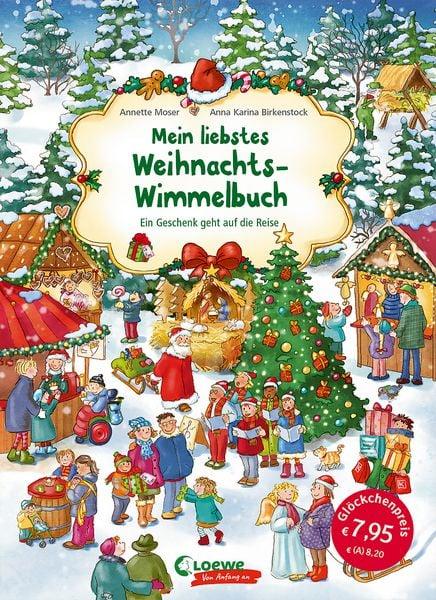 Віммельбух Пригоди різдвяного подарунка. Міді формат (А5). Mein liebstes Weihnachts-Wimmelbuch