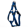Шлея GimDog Harlem X для собак, нейлон, блакитна, 1,5х45-63 см, фото 2