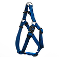 Шлея GimDog Harlem X для собак, нейлон, блакитна, 1,5х45-63 см, фото 3