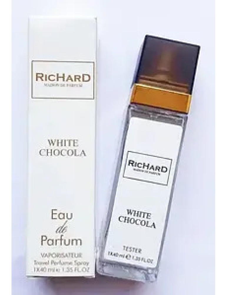 Нішевий гурманський парфум унісекс Richard White Chocola - Travel Perfume 40ml