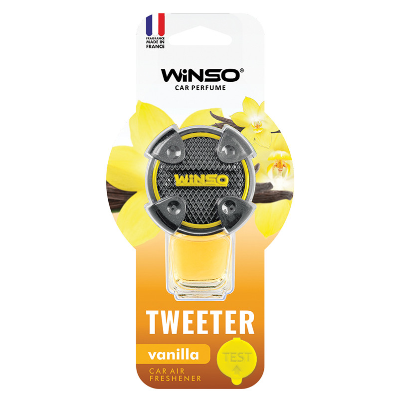 Освіжувач рідкий на обдув 8ml "Winso" Tweeter Vanilla (Ваніль) 530810, фото 1