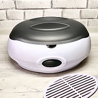 Ванночка для парафінотерапії для рук і ніг (Парафінотопка) SM-507  2літра (біла із сірою кришкою)