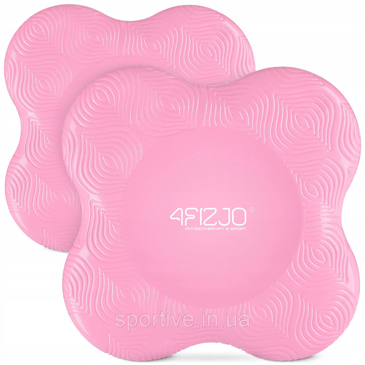 Підставки під коліна та лікті для йоги 4FIZJO 2 шт Pink (P-5907739315342)