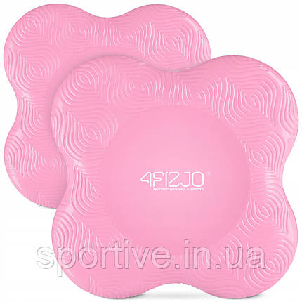 Підставки під коліна та лікті для йоги 4FIZJO 2 шт Pink (P-5907739315342), фото 1
