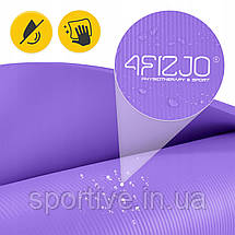 Килимок (мат) спортивний 4FIZJO NBR 180 x 60 x 1 см для йоги та фітнесу Violet (P-5907222931530), фото 2