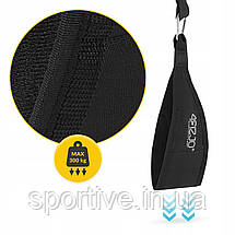 Петлі підвісні (Бероша) 4FIZJO AB Sling Straps Black (P-5905973402309), фото 3