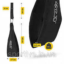 Петлі підвісні (Бероша) 4FIZJO AB Sling Straps Black (P-5905973402309), фото 5