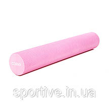 Масажний ролик Cornix EVA+ 90 x 15 см (валик, ролер) XR-0313 Pink, фото 2