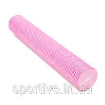 Масажний ролик Cornix EVA+ 90 x 15 см (валик, ролер) XR-0313 Pink, фото 3