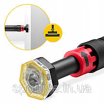 Турнік розсувний 4FIZJO 66-100 см Black/Red (P-5907739310385), фото 5