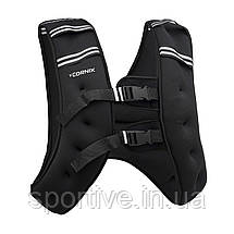 Жилет-обважнювач для тренувань Cornix Weight Vest 8 кг XR-0344 Black, фото 4