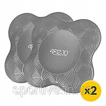 Підставки під коліна та лікті для йоги 4FIZJO 2 шт Grey (P-5907739315366), фото 4