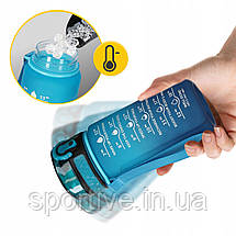 Пляшка для води спортивна 4FIZJO 500 мл Sky Blue/Blue (P-5905973400732), фото 4
