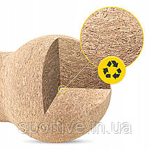Масажний м'яч подвійний 4FIZJO Lacrosse DuoBall Cork 6.5 x 13.5 см (P-5907739319586), фото 5