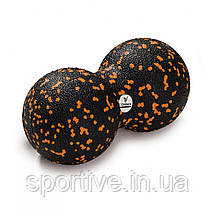 Масажний м'яч подвійний Cornix EPP DuoBall 8 x 16 см XR-0125, фото 3