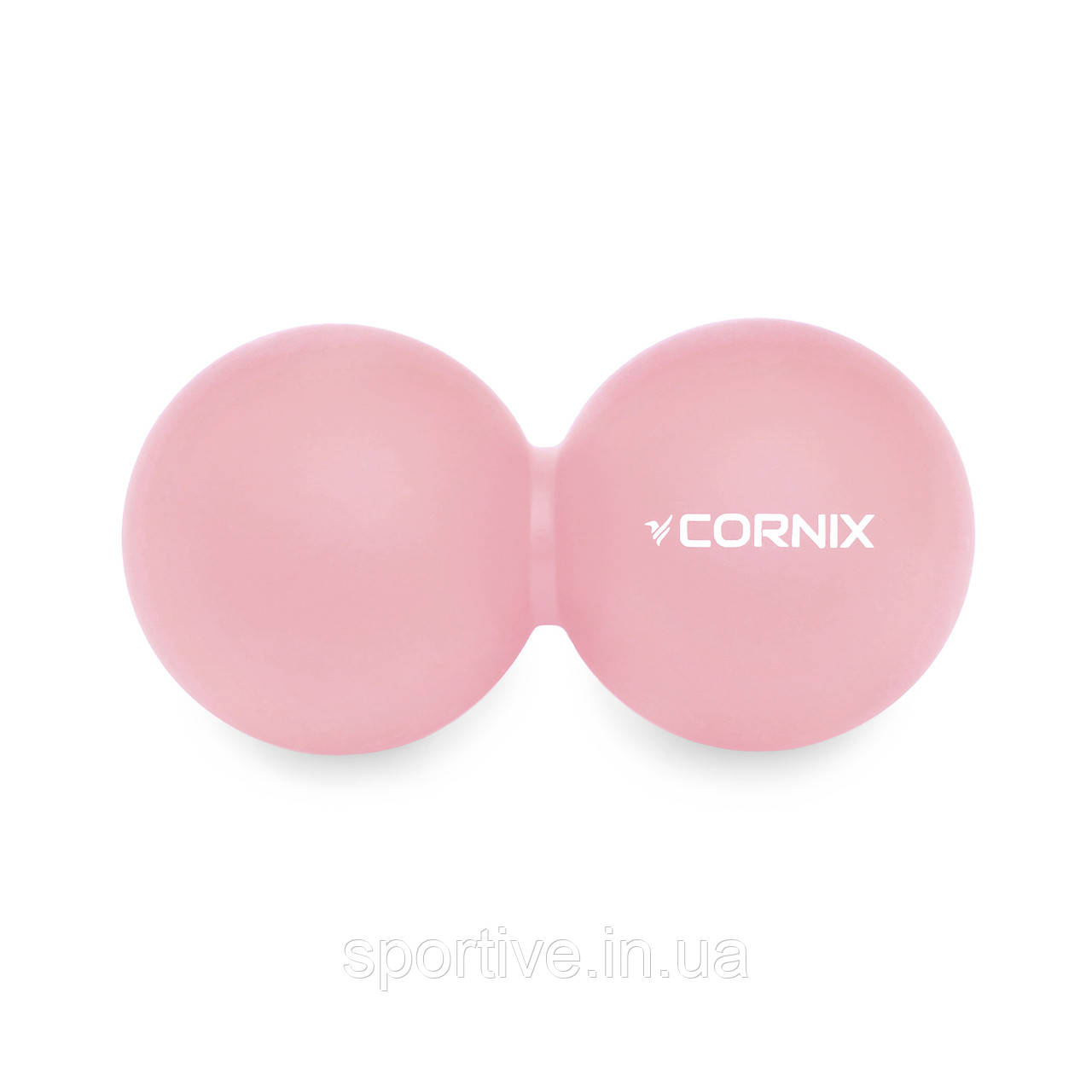 Масажний м'яч Cornix Lacrosse DuoBall 6.3 x 12.6 см XR-0116 Coral