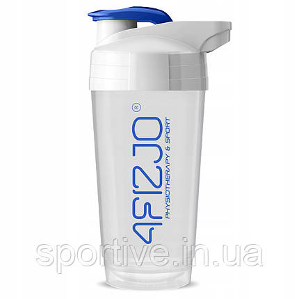 Шейкер спортивний 4FIZJO Ultra 700 мл White/Blue (P-5905973407076), фото 1