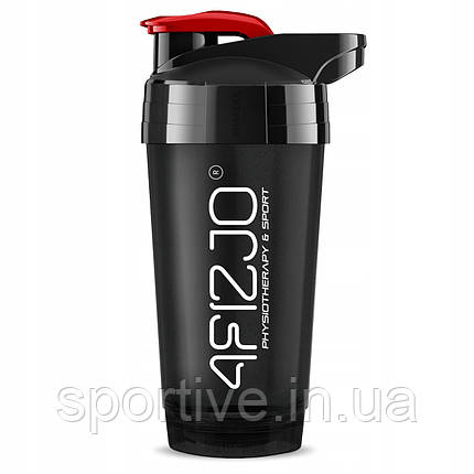 Шейкер спортивний 4FIZJO Ultra 700 мл Black/Red (P-5905973407106), фото 1