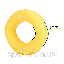 Еспандер кистьовий силіконовий Cornix 18 кг XR-0073, фото 2