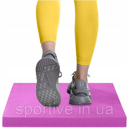Балансувальна подушка 4FIZJO Balance Pad 49 x 38.5 x 5.8 см Pink (P-5907739318640), фото 1