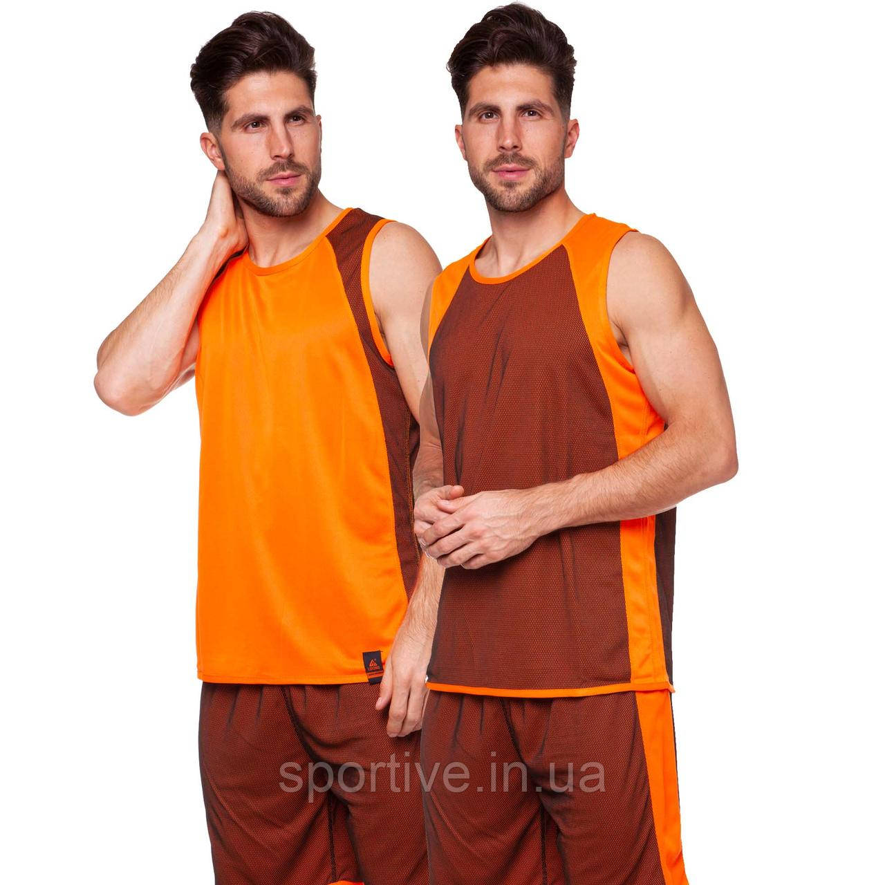 Форма баскетбольна двостороння одношарова майка та шорти LIDONG Unite LD-8802 (поліестер, L-5XL, кольори в