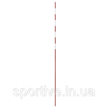 Антена для сітки волейбольної 1 штука SP-Planeta SO-9546 (скловолокно, l-1,8 м, d-10 мм, білий-червоний), фото 1