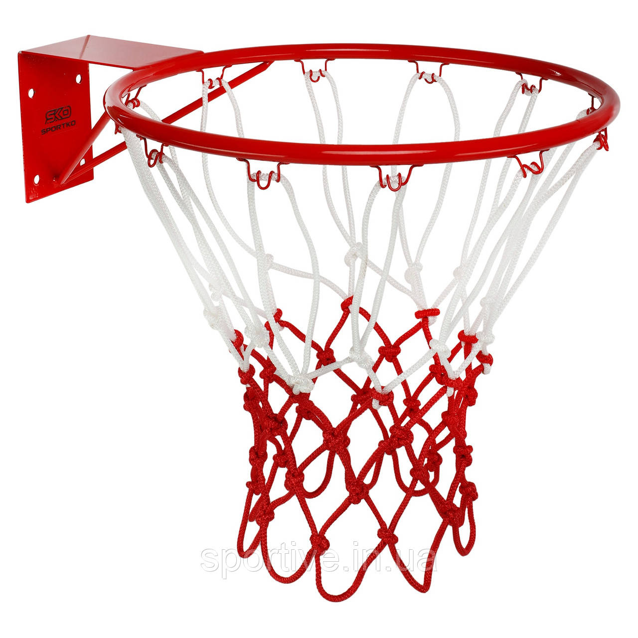 Сітка баскетбольна в комплекті 2 штуки FOX C-8996 (поліпропілен, 12 петель, кольори в асортименті)