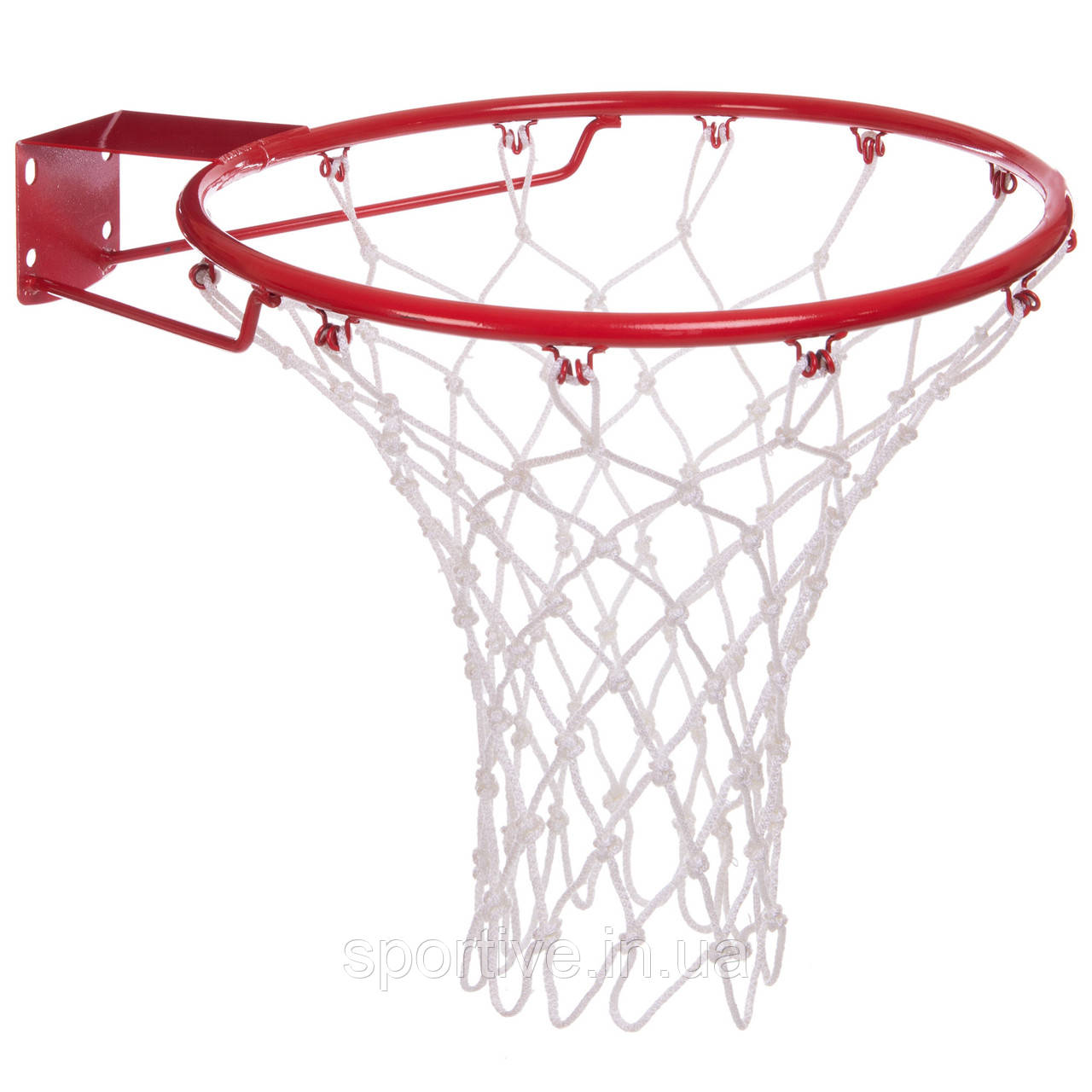 Сітка баскетбольна 1 штука SP-Planeta «АнтiМОРОЗ» SO-5254 (поліамід, d-3,5 мм, білий) 91001342