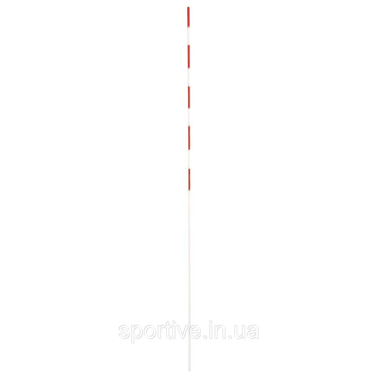 Антена для сітки волейбольної 1 штука SP-Planeta C-3261 (скловолокно, l-1,8 м, d-10 мм, білий-червоний)