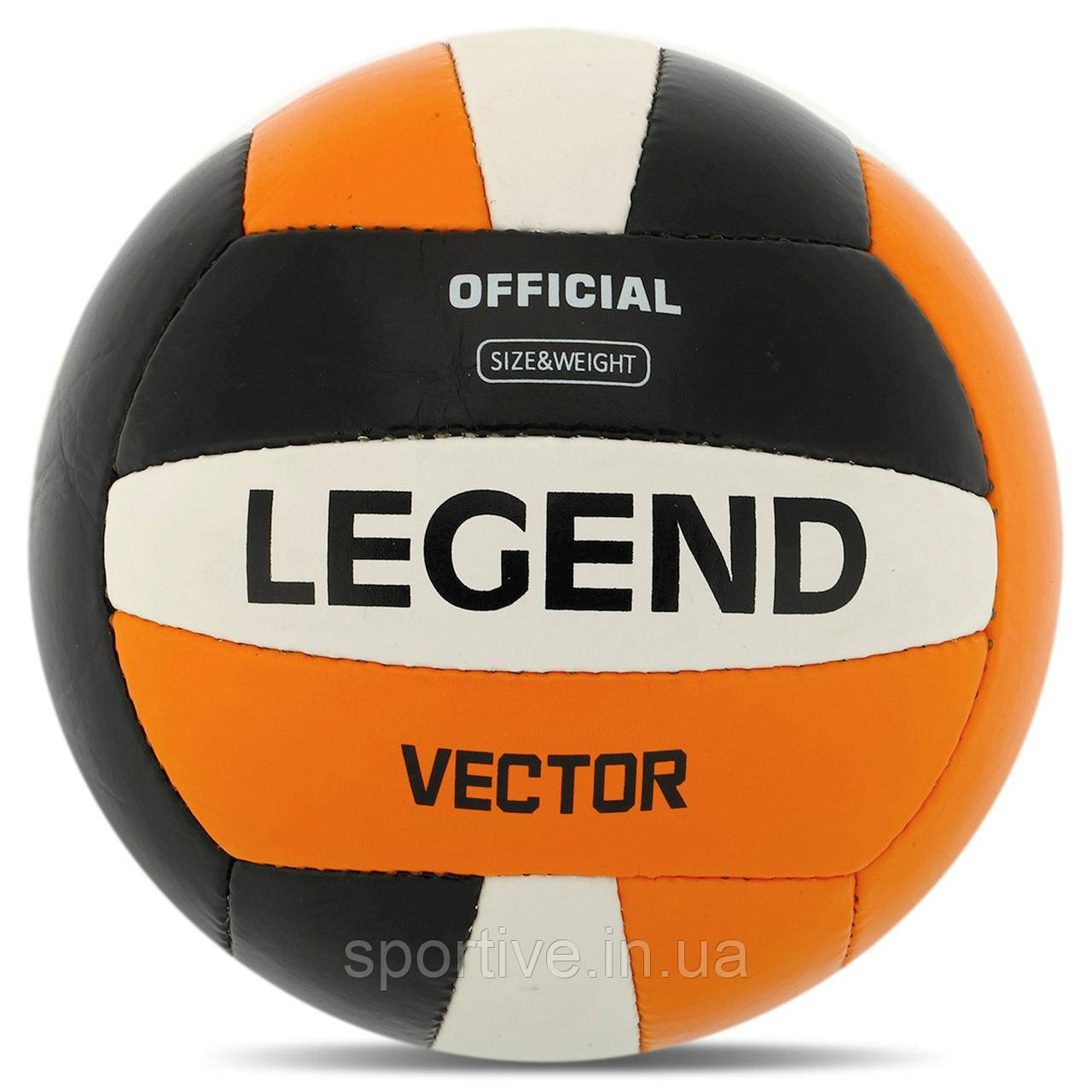 М'яч волейбольний PU LEGEND VECTOR VL-8445 (PU, No5, 3 шари, зшитий вручну)