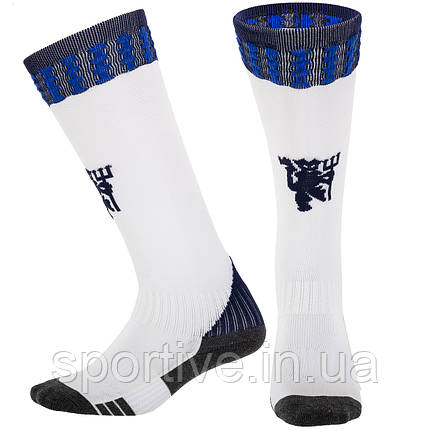 Гетри дитячі з символікою футбольного клубу SPOINT MANCHESTER UNITED AWAY 2025 ETM2520-MU4 (розмір 32-39,, фото 1