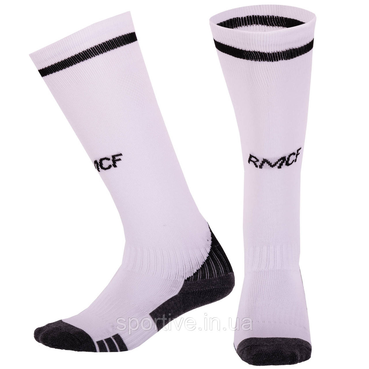 Гетри дитячі з символікою футбольного клубу SPOINT REAL MADRID HOME 2025 ETM2502-RM1 (розмір 32-39,