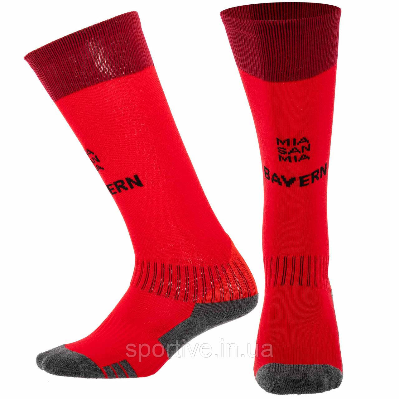 Гетри дитячі з символікою футбольного клубу SPOINT BAYERN MUNICH HOME 2025 ETM2504-BM1 (розмір 32-39,