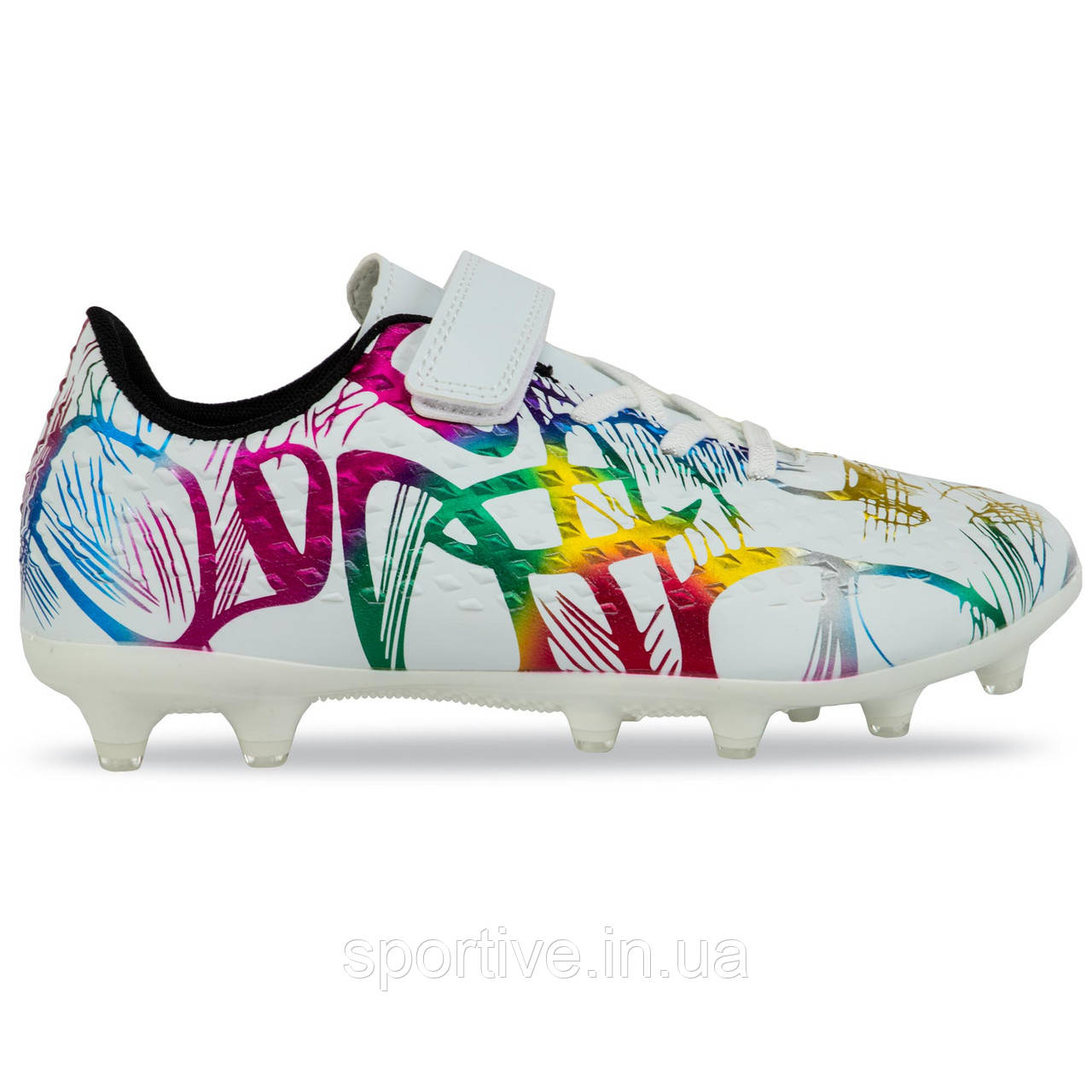 Бутси взуття футбольне дитяче розмір 32-38 LIJIN 2502-32-38-3 (верх-PU, підошва-термополіуретан (TPU),