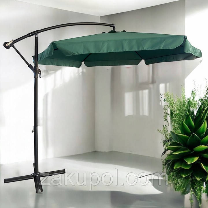 Парасоля садова з нахилом Ideal Garden YN7011 Зелений