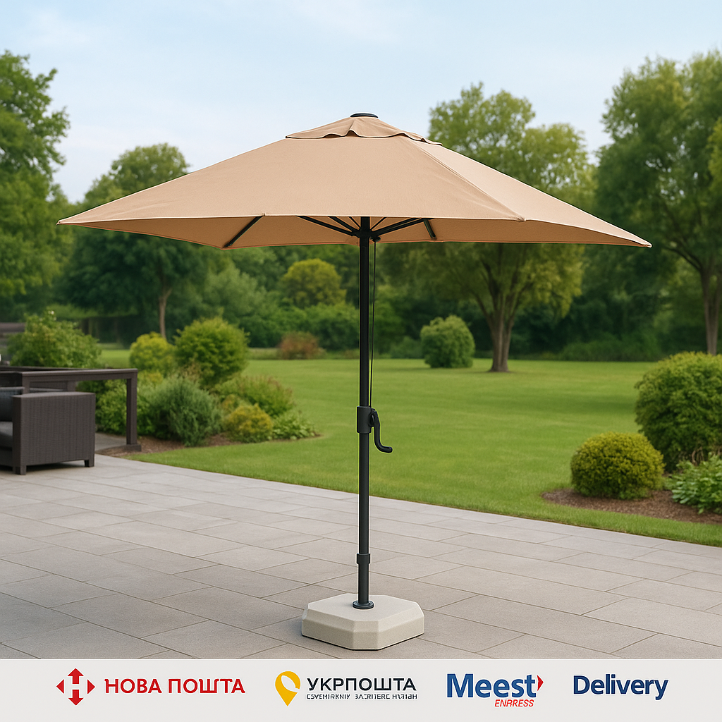 Торгова парасолька Mario Umbrella 2х3 (Італія), фото 1
