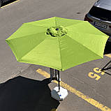 Професійна Антивітер парасолька для кафе 2.7-3 м — потужна, зручна, витривала, фото 2