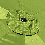 Професійна Антивітер парасолька для кафе 2.7-3 м — потужна, зручна, витривала, фото 3