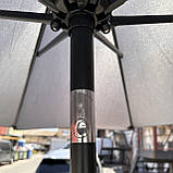 Професійна Антивітер парасолька для кафе 2.7-3 м — потужна, зручна, витривала, фото 7