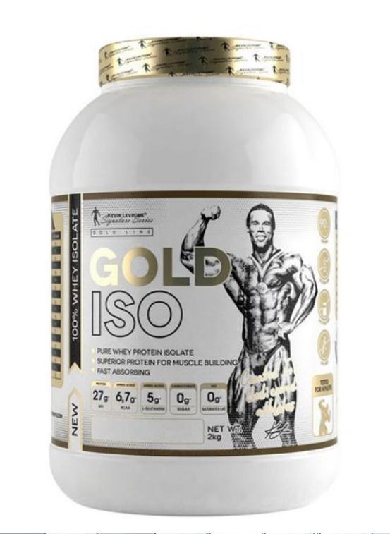 Протеїн ізолят Kevin Levrone GOLD Gold ISO 2000 g грам Смак : Манго