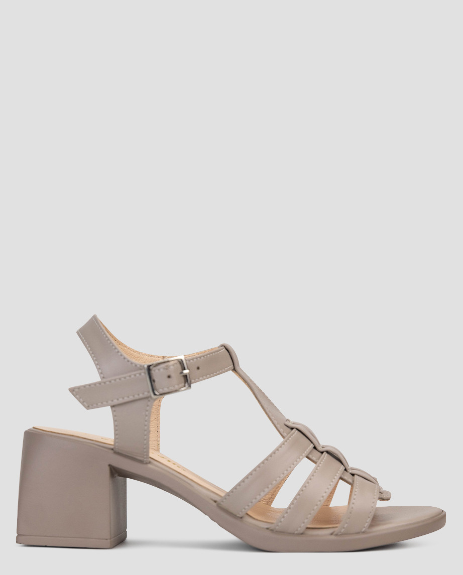 Босоніжки жіночі бежеві натуральна шкіра Україна ALROMARO — розмір 40 (26 см) (модель: ALR2054-638KBeige), фото 1