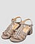 Босоніжки жіночі бежеві натуральна шкіра Україна ALROMARO — розмір 40 (26 см) (модель: ALR2054-638KBeige), фото 3