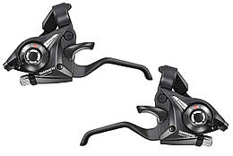 Моноблоки велосипедні XMN-04/05 (Shimano ST-EF51) 3/7 швидкостей