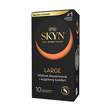 Презервативи SKYN Large 10 шт Bomba💣
