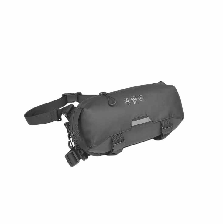 Сумка через плече з фіксацією на поясі ONRIDE Clutch, об'єм 3 л, водовідштовхуюча тканина, світловід